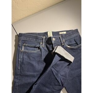 Hiroshi Kato "The Pen" Jeans Men's 31x32 Straight Dark Wash Denim Made in USA